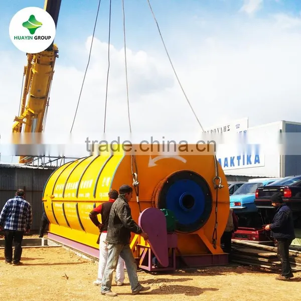 Thailand Popular Plastics Waste to Fuel Oil Pyrolysis Machine photo-2
