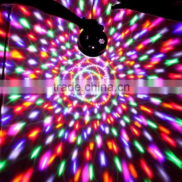 Sound Control Laser LED Stage Light Color Changing Automatically Stage Light Led Star Master photo-3