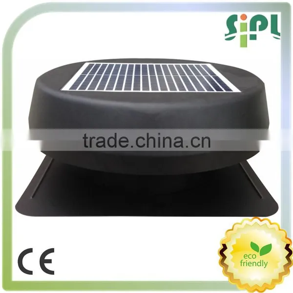 Waterproof Brushless dc Motor Equipped All Purpose Ventilation Solar Roof Air Duct Exhaust Fan photo-5