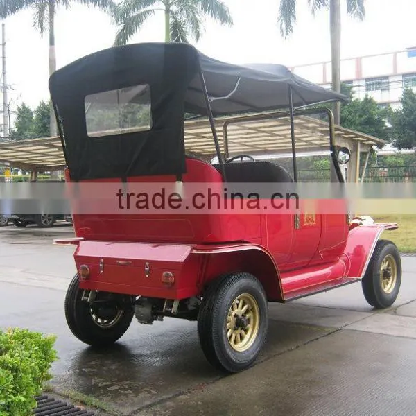 5 Seats RARIRO Vintage Electric Horse Carriage Royal Golf Car Factory photo-5