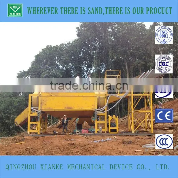 150t/h Small Gold Trommel Excavating Machinery Plant for Sale photo-2