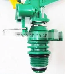 Plastic Impulse Sprinkler With Plastic H-Shape Base For Lawn photo-5