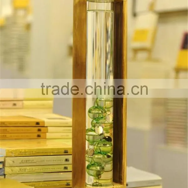 Galileo Thermometer Galileo Ball Glass Thermometer Home Decoration photo-3