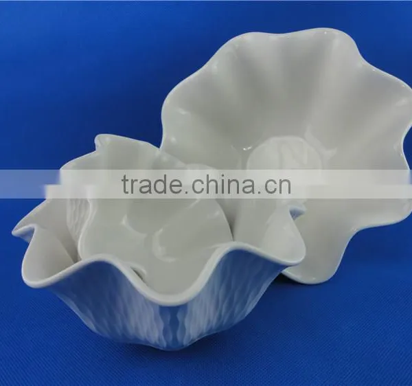Porcelain Nut Bowl Set and Salad Cheft Set photo-6