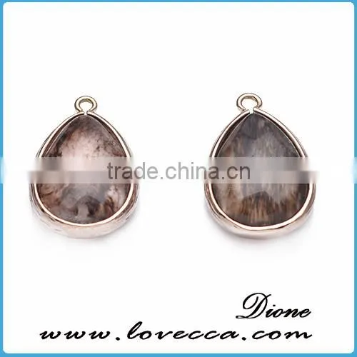 Best Selling Aquamarine Birthstone Charms Jewelry Initial Birthstone Pendants photo-2