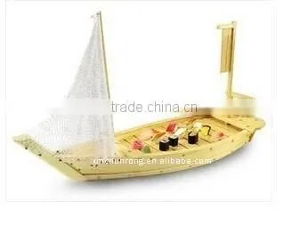 Natural Disposable Bamboo Sushi Boats With SGS photo-2