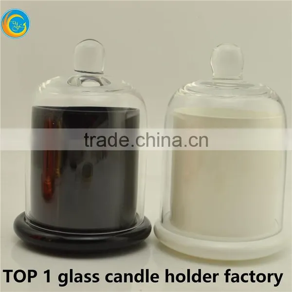 Large Glass Bell Candle Jars Bulk of Yufeng Craft photo-5