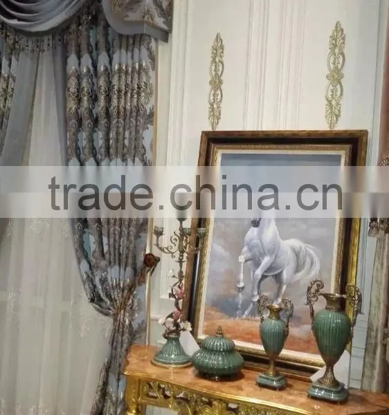 Antique Living Room Set Furniture Console Table With Wall Mirror photo-6