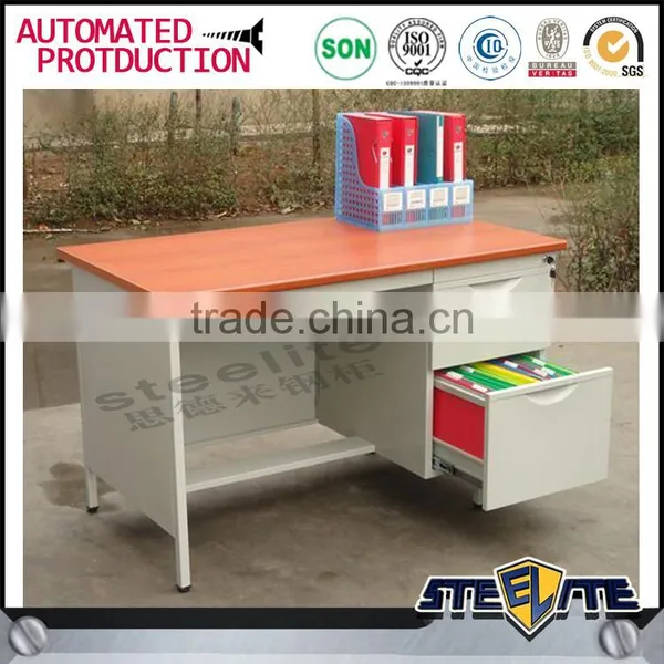 Modern White High Gloss Computer Desk on Sale photo-3