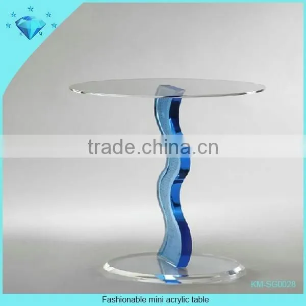 Custom Modern Acrylic Plexiglass Console Table photo-5