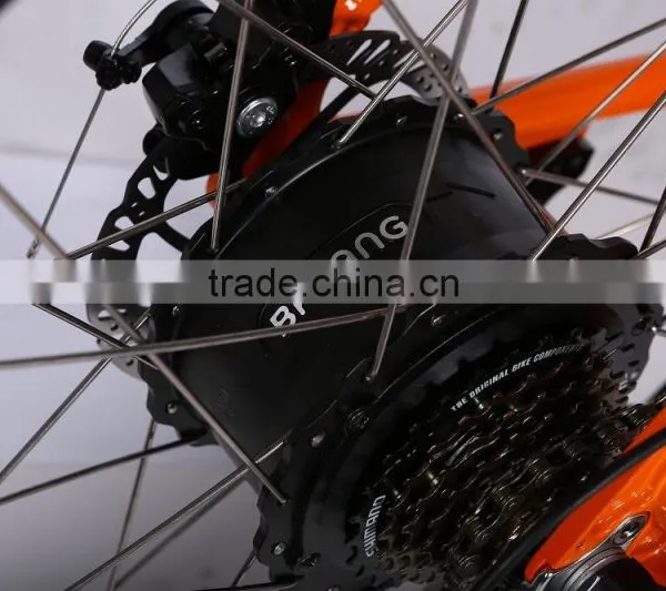 26 Inch Suspension 48V Motor Fat Tire Electric Bike e Bike photo-4