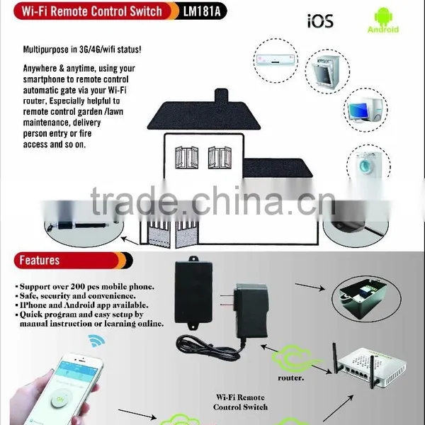 WIFI Electricl Switch LM181A for Gate Operators photo-4