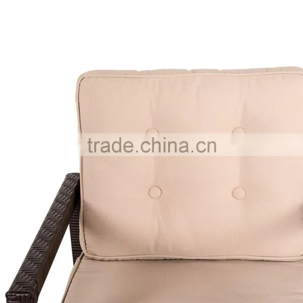 Backyard Rattan Rocking Chair Wicker Rocker photo-6