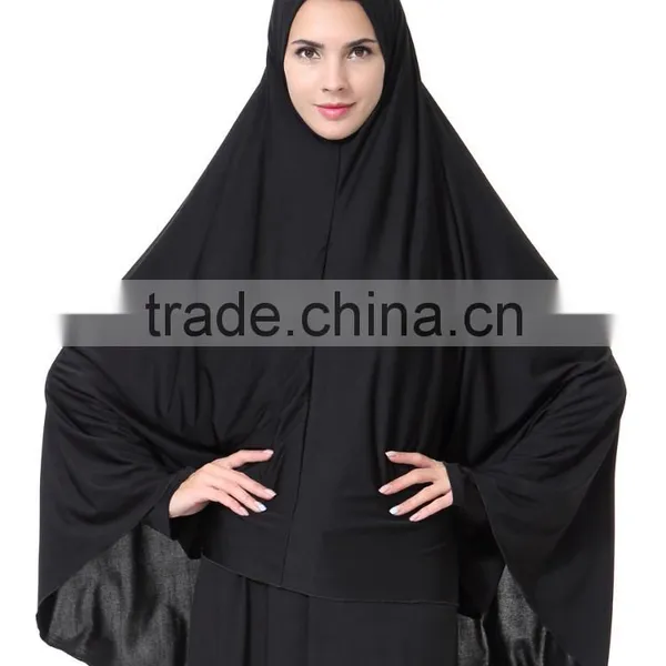 Wholesale Long Plain Solid Color Scarf Factory Muslim Fashion Hijab