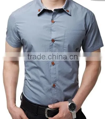 Cheap Items to Sell Slim Fit Thin Shirt 2015 New Products Button Down Shirt Manufacturer photo-5