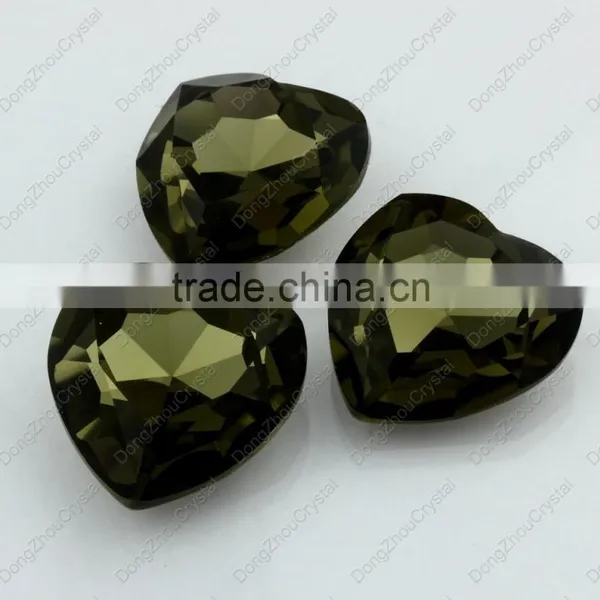 Heart Crystal Ring Stone Making Manufacture photo-3