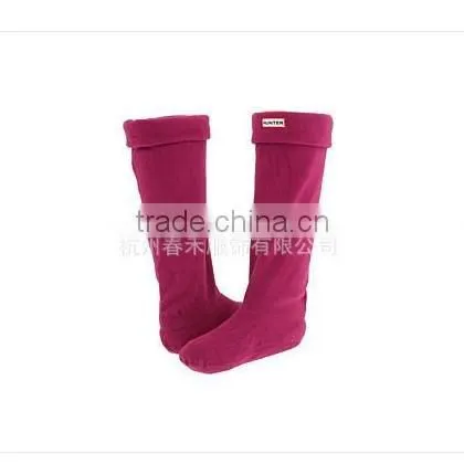 Cream Colour Kids Polar Fleece Leg Warmer Called Socks photo-4