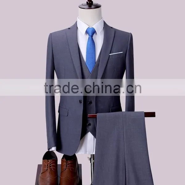 Wholesale Men 3 Piece Suit OEM Service Men 3 Piece Suit photo-3