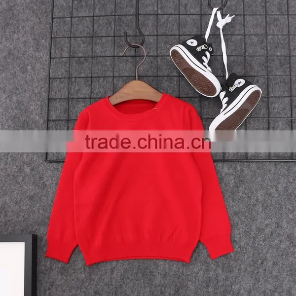 S16705A Wholesale Latest Cotton Knitting Children Kid Sweater for Girl photo-3