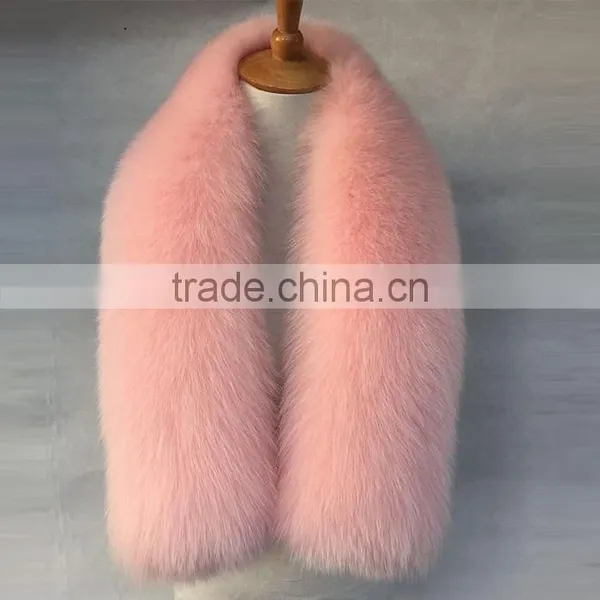 Myfur Natural Large Fox Fur Collar / Fur Trim for Winter Coat/Parka photo-4