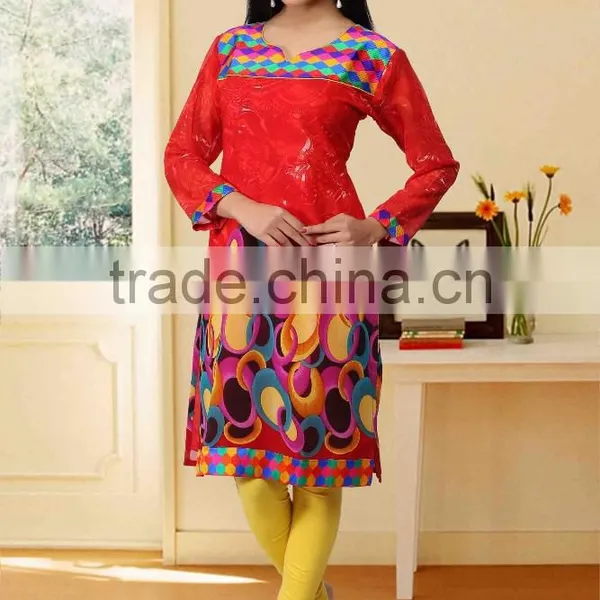 Cotton Kurti Designs for Women photo-2