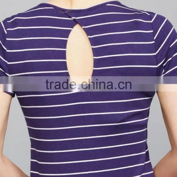 Striped Maternity Clothes Pregnant Women Dresses photo-6