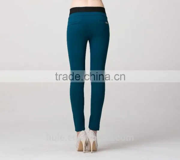 Fashional Designed Plus Size Casual Skinny Pants photo-3