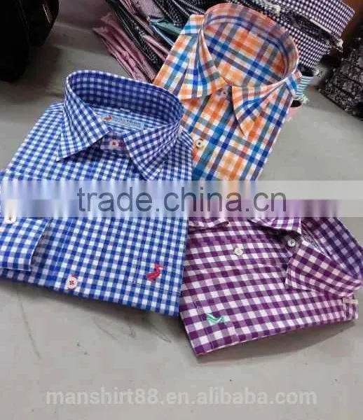 Classic Fashion Design Men's Casual Check Shirt photo-3
