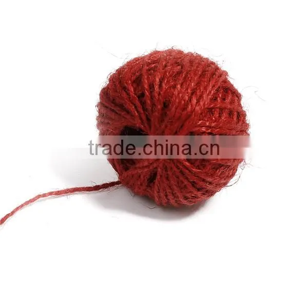 Jute Jewelry Cord Rope Red 1.8mm Jewelry Cord photo-2