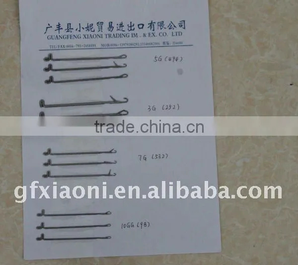 SWALLOW BRAND WIRE HAND DRIVEN FLAT KNITTING NEEDLES photo-4