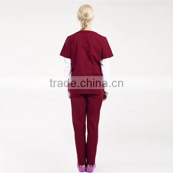100% Cotton Medical Hospital Housekeeping Uniform photo-5