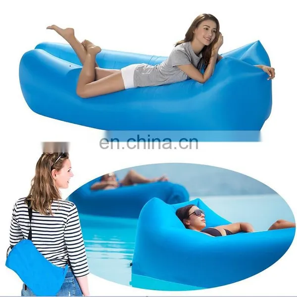 Fast Inflatable Portable Outdoor or Indoor Lazy Bed for Camping, Beach, Park, Backyard photo-5