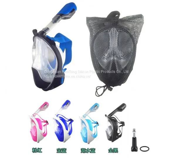 Full Face Snorkel Mask Dry Diving Ce FDA Best Selling on Amazon