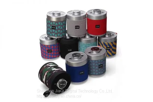HFQ3SE Creative Retro Bluetooth Audio Portable Fabric Gifts Portable Outdoor Plug-in Card Bluetooth Speakers photo-2