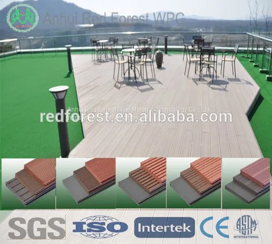 Outside Composite Timber Hollow Decking photo-3
