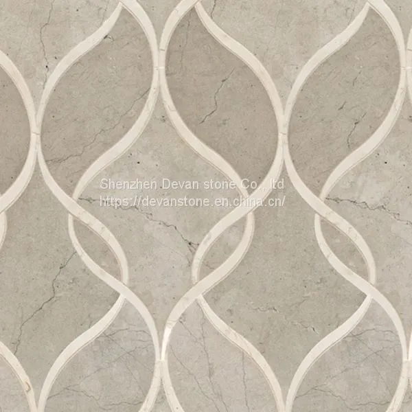 Stylish New Mosaic Waterjet Cut Mosaic for Bathroom photo-2