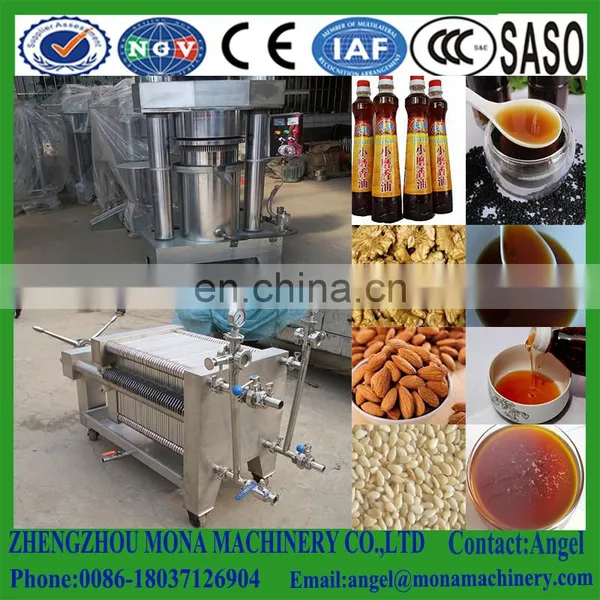 Automatic Hydraulic Oil Press Machine Sesame Oil Extraction Machine Mini Oil Press photo-2