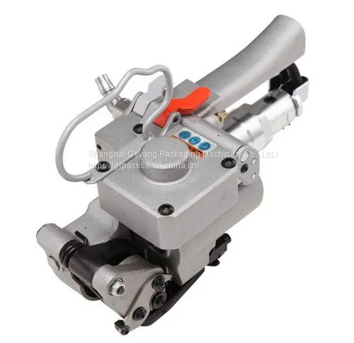 Pneumatic Pet Button Free Strapping Machine Plate Binding Machine Xqd-19 Pneumatic Strapping Machine photo-4