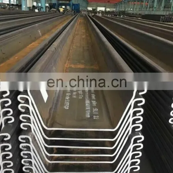 Cold Bending Z Type Lassen Steel Sheet Piles(6m 12m 15m Stock) photo-3