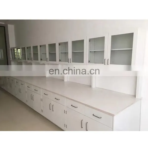 Customized Chemical Laboratory Floor Mounted Worktable Work Bench photo-4