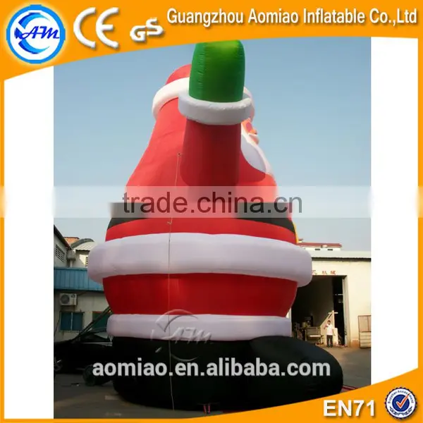2016 Vivid Design Giant 25ft Christmas Inflatable Santa Claus for Sale photo-3