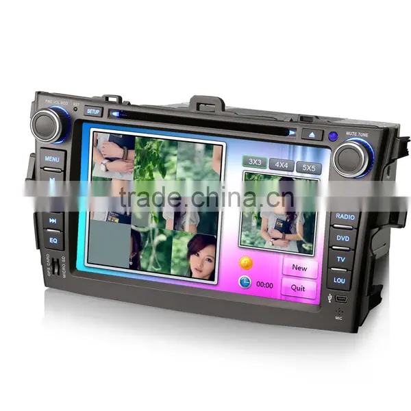 Erisin ES8288M 8" Touch Screen Car Radio DVD GPS Navigation for Toyota photo-3