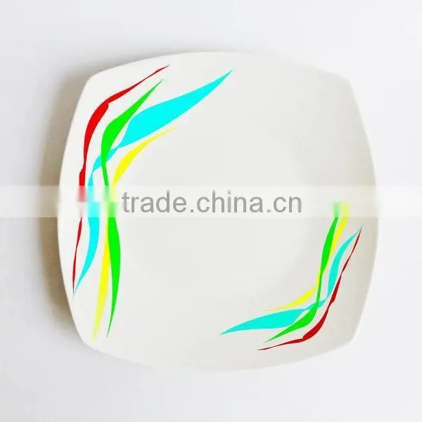 Personalized White Porcelain Plates