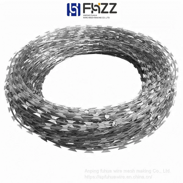 Razor Barbed Wire Roll Cage for Hydraulic Power Plant Switchyard Fence photo-2