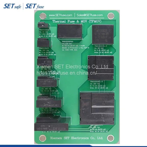 Tfmov25s Series Thermal Fuse & MOV Varistor Manufacturers With UL photo-3