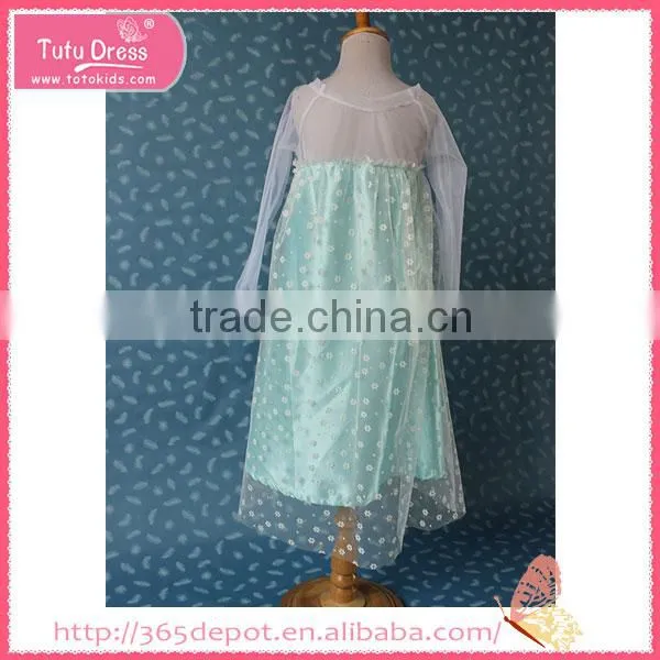 For Angel Double Layer Over Knee Young Girl's Dress photo-3