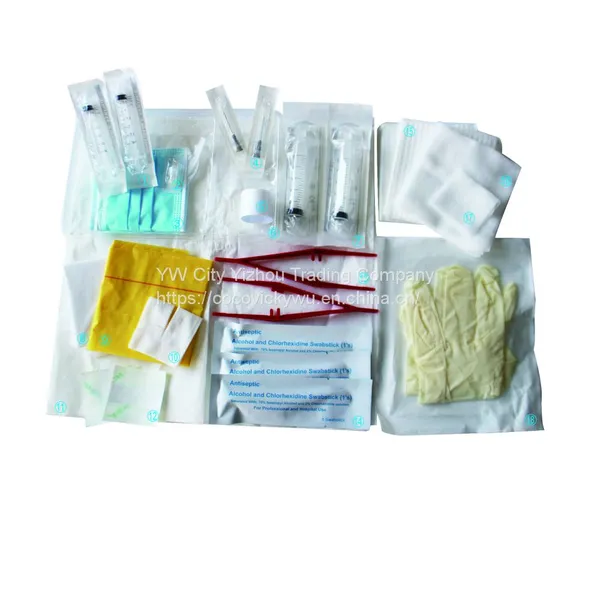 Dialysis Dressing Catheterization Set Sterile Disposable Kits for Basic Dressings Dialysis Catheter Kit