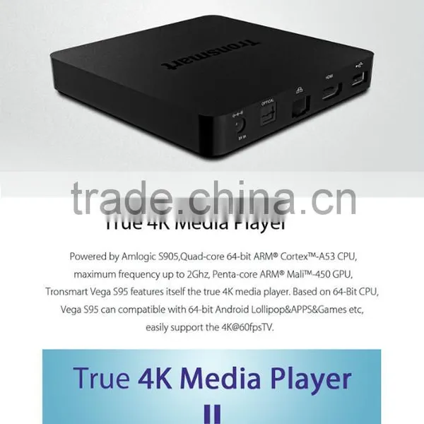Original Tronsmart Vega S95 Telos S905 1+8G Quad Core Bluetooth 4.0 TV BOX photo-4