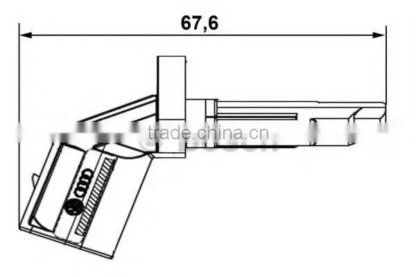 Front Right ABS Speed Sensor Wheel Sensor For 4E0927804 photo-6