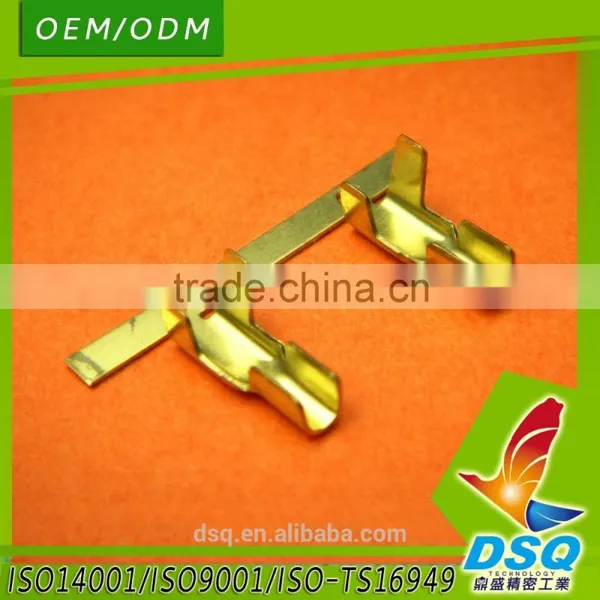 Precision SUS Stamping Part With Gold Plated photo-2
